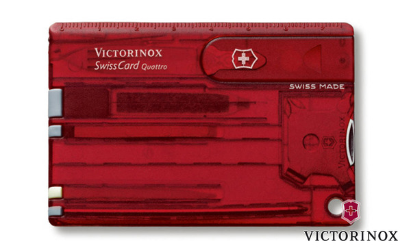 Victorinox - ����� (SwissCards) (SwissCard Quattro 0.7200.T)