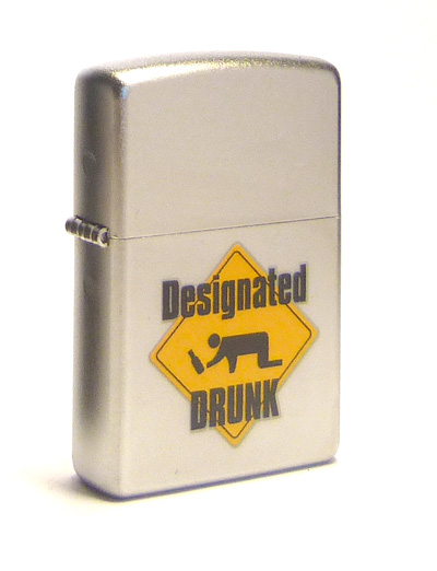 ZIPPO (205 designated drunk)