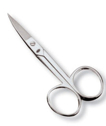 Ножницы для ногтей позолоч. ручки. GD (43GDзолото)