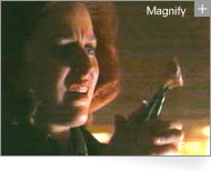 Gillian Anderson in the X-Files